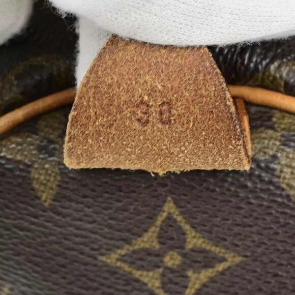 LOUIS VUITTON Speedy 30 Travel Hand Bag Monogram Leather Brown - Picture 4 of 16